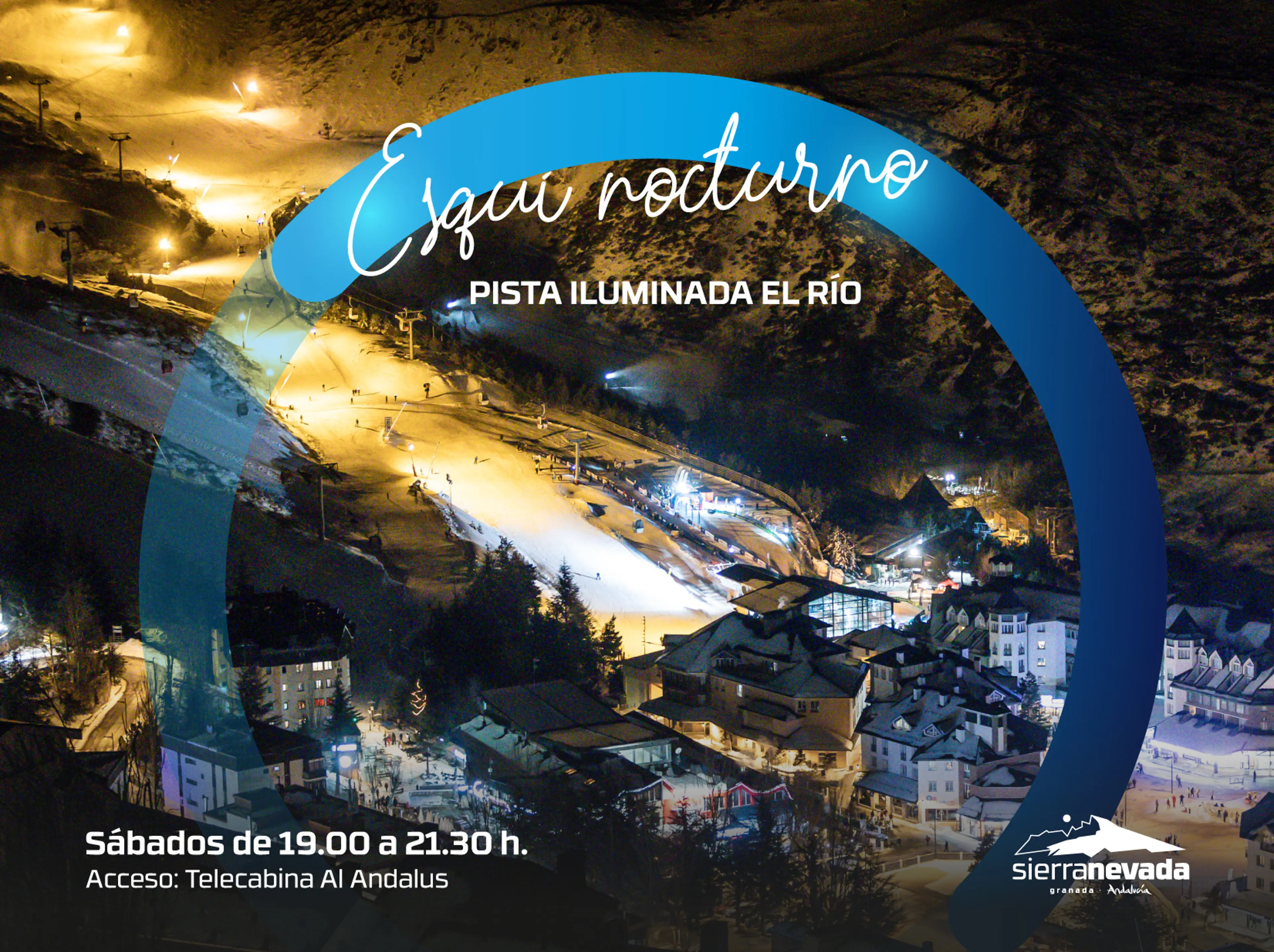 Esqui Nocturno Horizontal