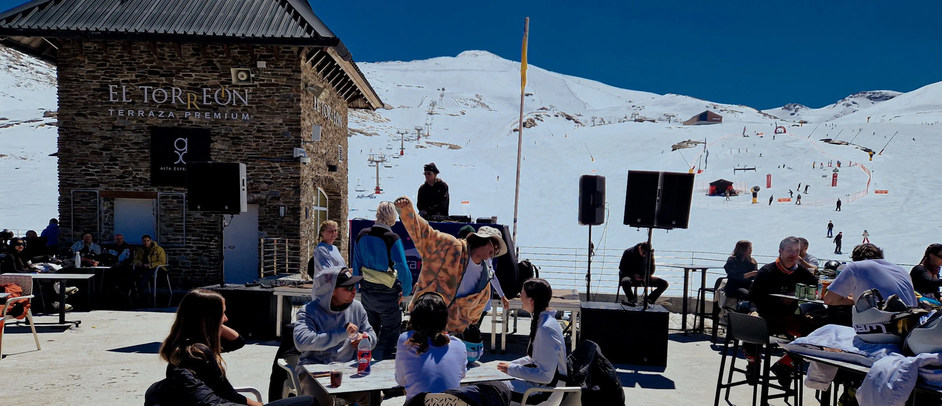 El Torreón premium terrace 