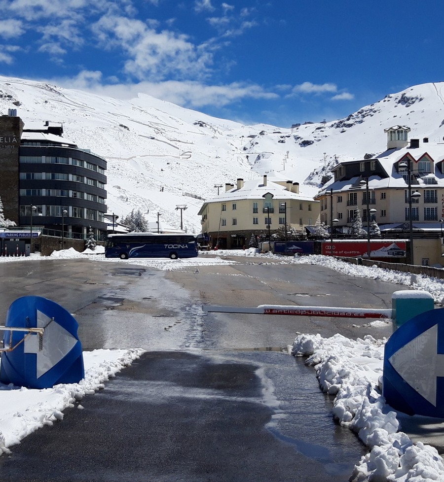 Bus parking