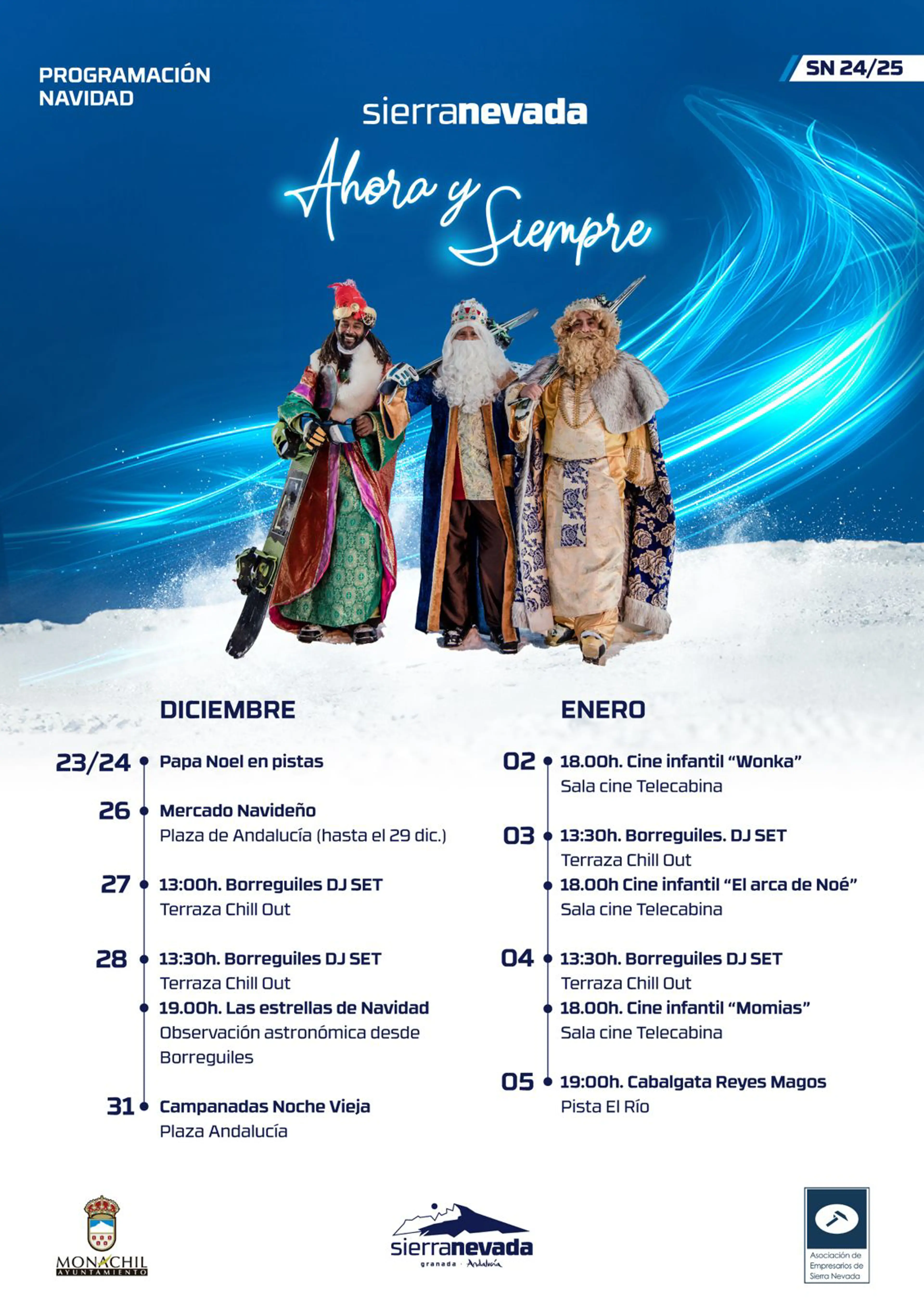 Cartel De Eventos Navidad