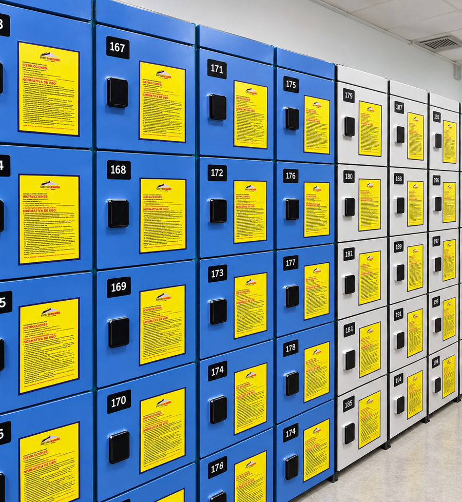 Luggage storage and lockers in Pradollano
