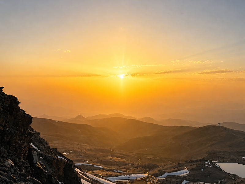 Atardecer Sierra Nevada