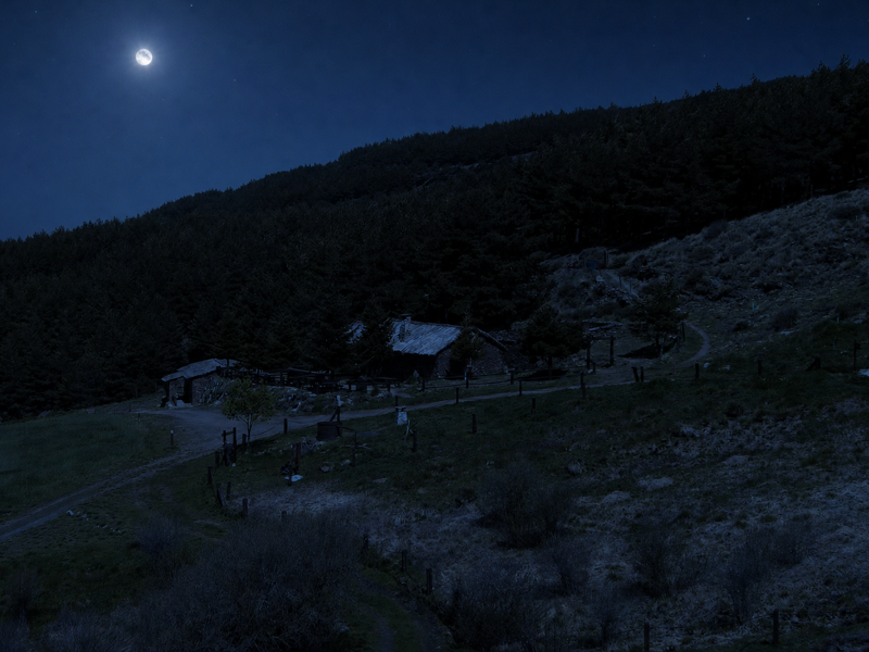 Descubre La Luna De Sierra Nevada Desde FUENTE ALTA