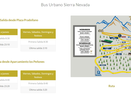 Horario Bus Pradollano