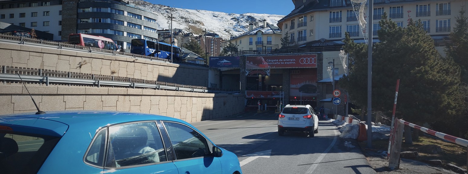 Accesos a Sierra Nevada