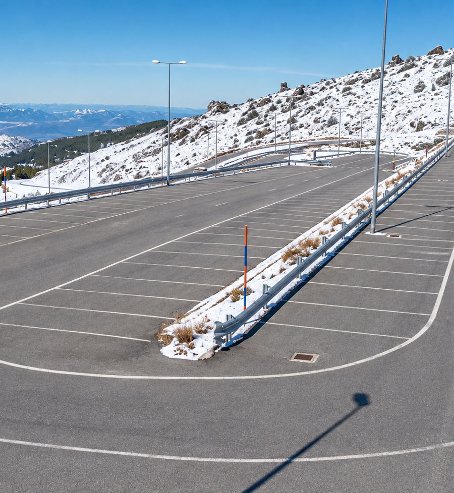 Parking Las Sabinas (solo turismos) | Aparcamiento en Sierra Nevada