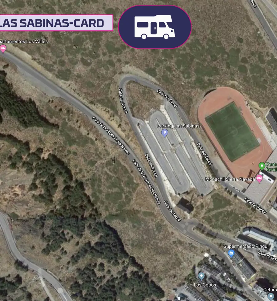 Parking Las Sabinas-CAR (Turismos y tránsito de autocaravanas)